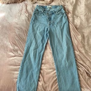 Abercrombie & Fitch The Dad High Rise Jeans